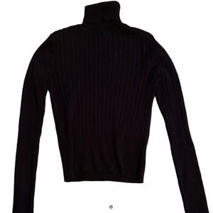Black Zara Turtleneck